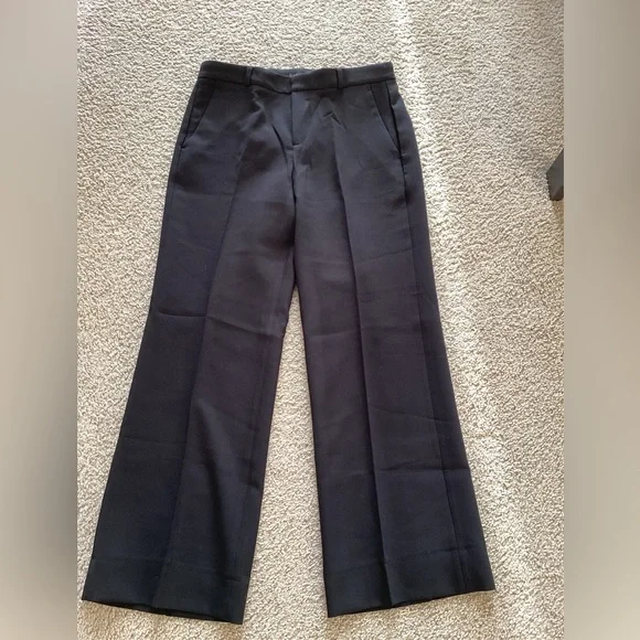 Banana Republic Black Wide Blake Wide Leg Pants - Picture 1 of 5